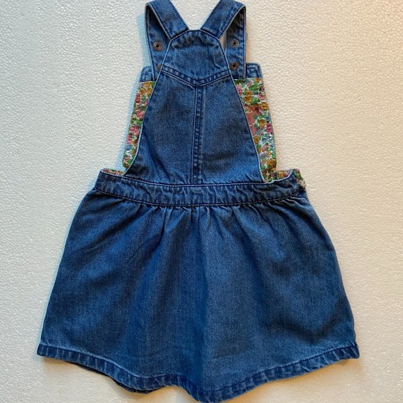 *SOLD* NWT Mini Boden Denim Jumper 3/4Y - Picture 5 of 6